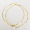 Women Big Circle Charm Statement Hoop Earrings Evening Party Jewelry