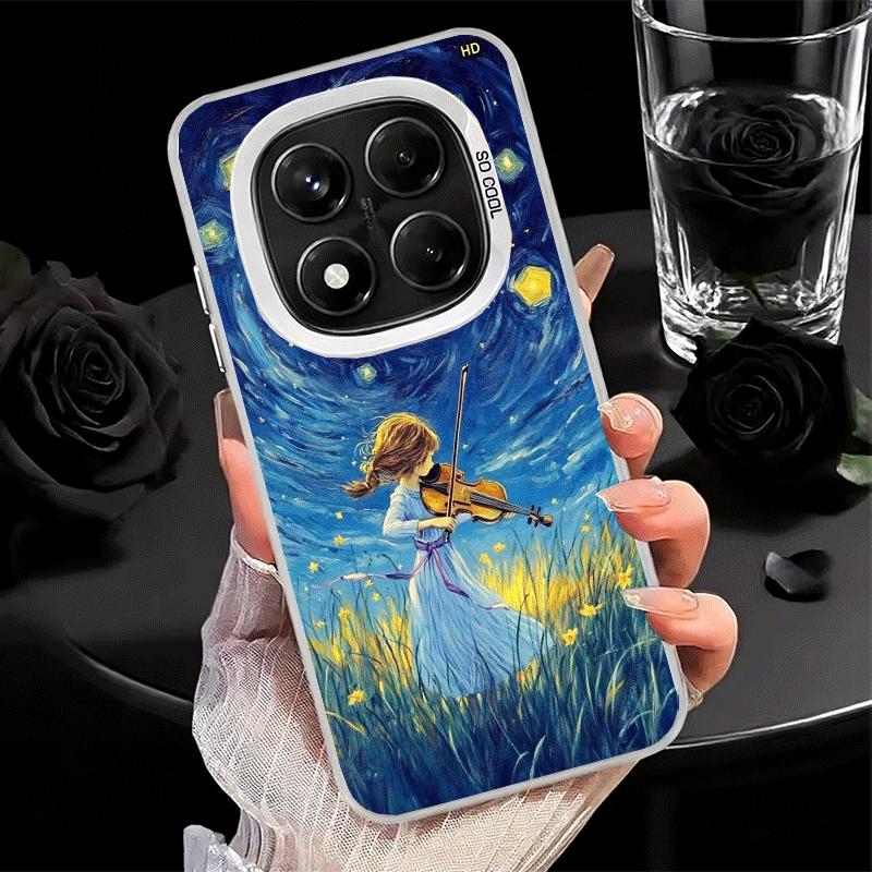 

Violin Music Soft Phone Case for Xiaomi Redmi Note 13 14 15 Pro Plus 12S 12 11S 11 11T 10S 10 Shockproof Cover Back Shell Redmi Note 10 4G