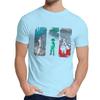 Male Hero Power My Hero Academia T Shirt Natural Cotton Anime Round Neck Hip Hop Tee
