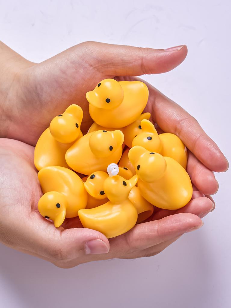 3D Little Duck Silicone Candle Molds Cartoon Animal Shape Gypsum Making Tool Ducklings Handmade Soap Gifts Birthday Party Decor