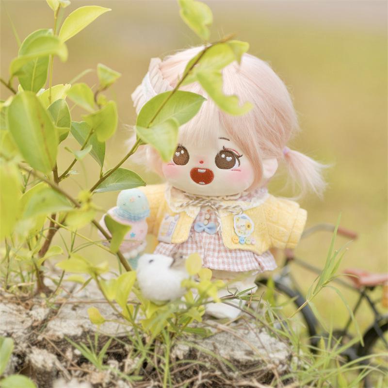 Fu Xiaotao 20cm Cute Fluffy Cotton Doll - Plush Baby Friend Gift