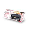KitchenCook Raclette Machine - 2 People - 350w - Removable Non-Stick Grill - 2 Pans - Carrying Handle