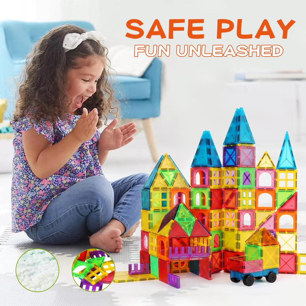 High-Quality Children'S High-Quality Magnetic High-Quality Building High-Quality Blocks High-Quality Set, High-Quality Stem High-Quality Educational