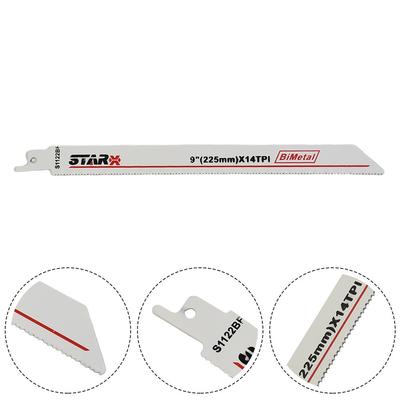 225mm 9 BIMetal Reciprocating Saw Blade Flexible Tool for Wood Cutting