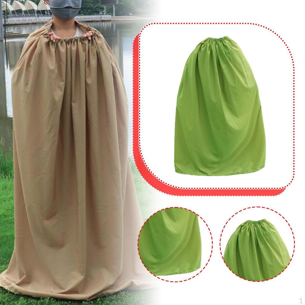 Portable Changing Room Curtain Canopy Cabana Lightproof Dressing Cover for Beach