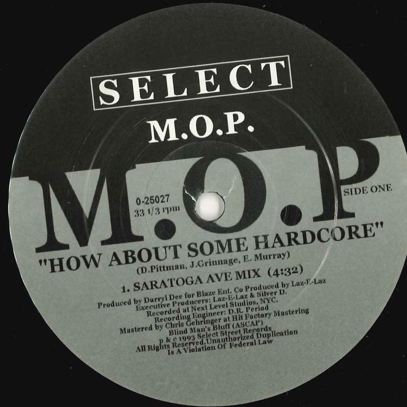 12inch Record M. O. P. - How About Some Hardcore 025027 SELECT STREET 1993 US Rap & Hip-Hop/R&B Used