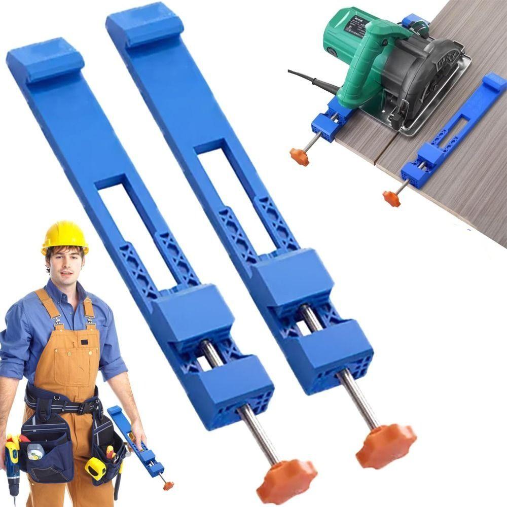 Adjustable Circular Saw Guide ABS Precision Cutting Machine Base Guide Electric Circular Saw Milling Positioning Clamp