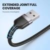 Toocki 3 in 1 USB Cable 6A 100W Micro USB Type C Charging Cable For 14 13 12 Huawei Honor 13 ViVo Oppo Data Cord