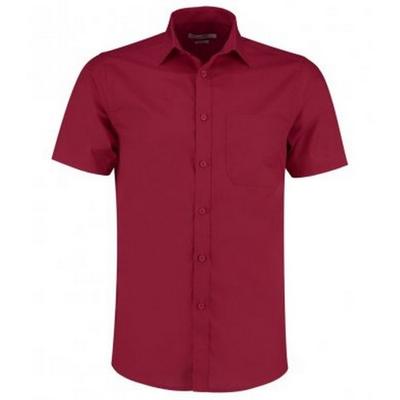 Mens Short Sleeve Tailored Poplin Shirt