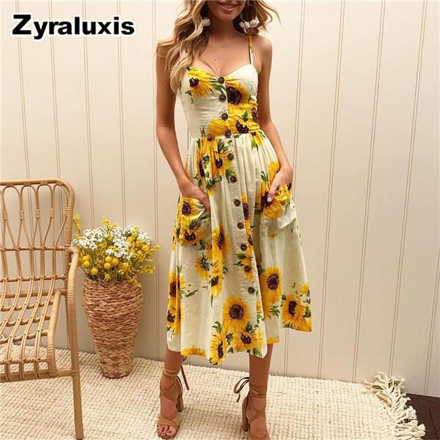 Summer New Sexy Printed Strappy Buttonless Crop Top Women s Jumpsuit S бежевый
