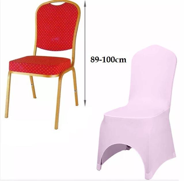 Elastic Pink Premium Chair Cover