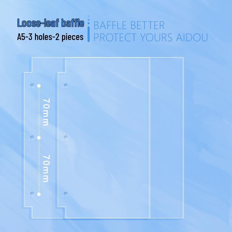 A4 Star-Chasing Gradient Photo Album: Nine-Square Card Book for Polaroids, Postcards & Idol Photos A5