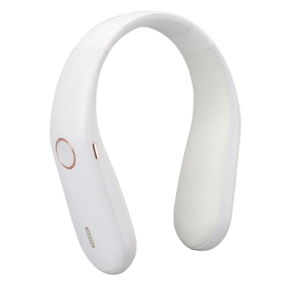 Portable Neck Fan For Neck Knees Hands Warming, Ergonomic Design, Temperature Control Protection, Rechargeable Wearable Cooler, Hands-Free Personal
