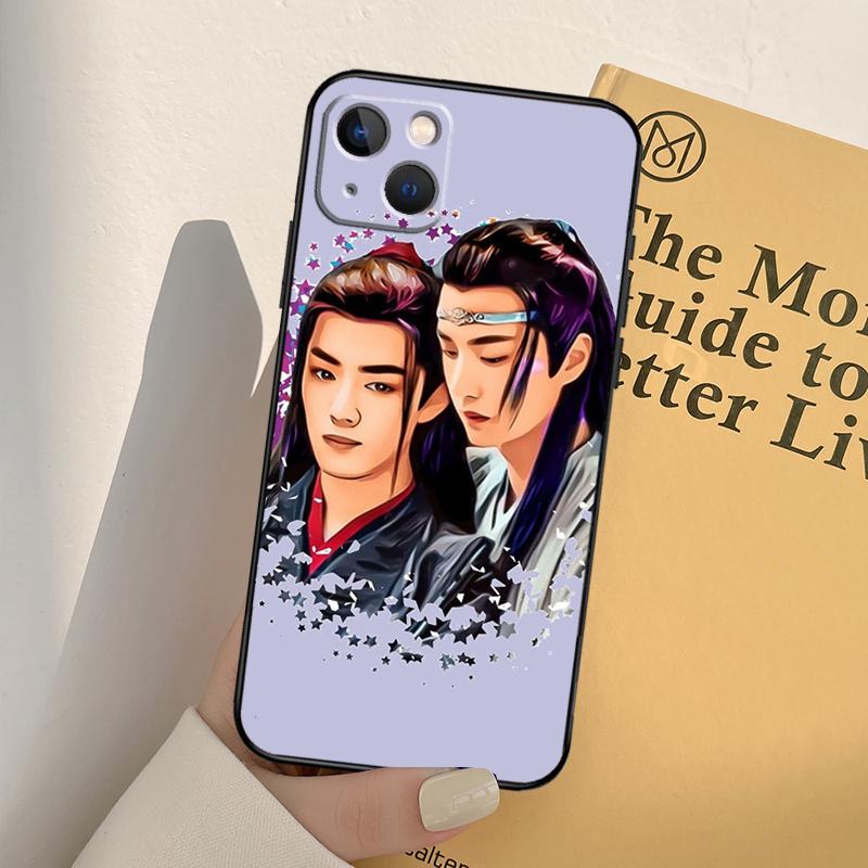 The Untamed Wang Yibo XiaoZhan Phone Case For iPhone 16 15 14 Pro Max Plus 11 12 13 Pro Max XS 6 12 13 Mini Cover Shell