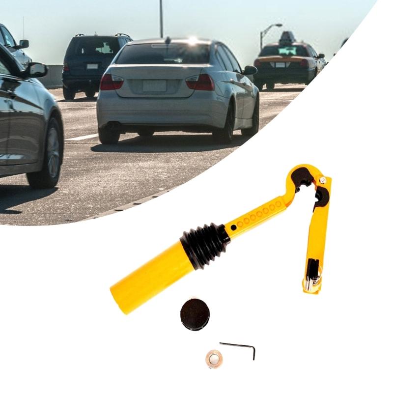 Universal Anti Theft Car Handbrake Gear Lock Adjustable Adjustable Car Lock Simple to Use for Car Trucks SUVs Trailers