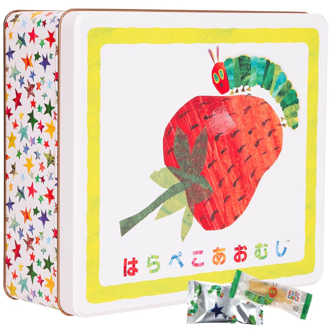 

Very Hungry Caterpillar Snack Strawberry Canned Rice Crackers Deep Fry Perfect for Gifts and Originally Designed by our Assortment + [Extra Large]