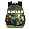 Roblox Kinderschoolrugzak Jongens Meisjes Lichtgewicht Oxford Stof Dubbele Riem Tas Met Luchtgevulde Riemen