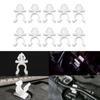 10Pcs Hood Support Prop Rod Clip Buckle 65722-01E00 for Nissan Car Accessories Hood Prop Rod Support Rod Retainer Clamp