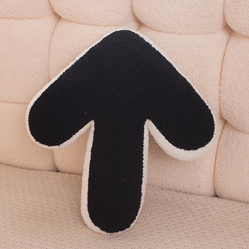 Cartoon Soft Love Arrow Throw Pillow Plush Toy Home Sofa Pillow Pillow Girl Soothing Rag Doll