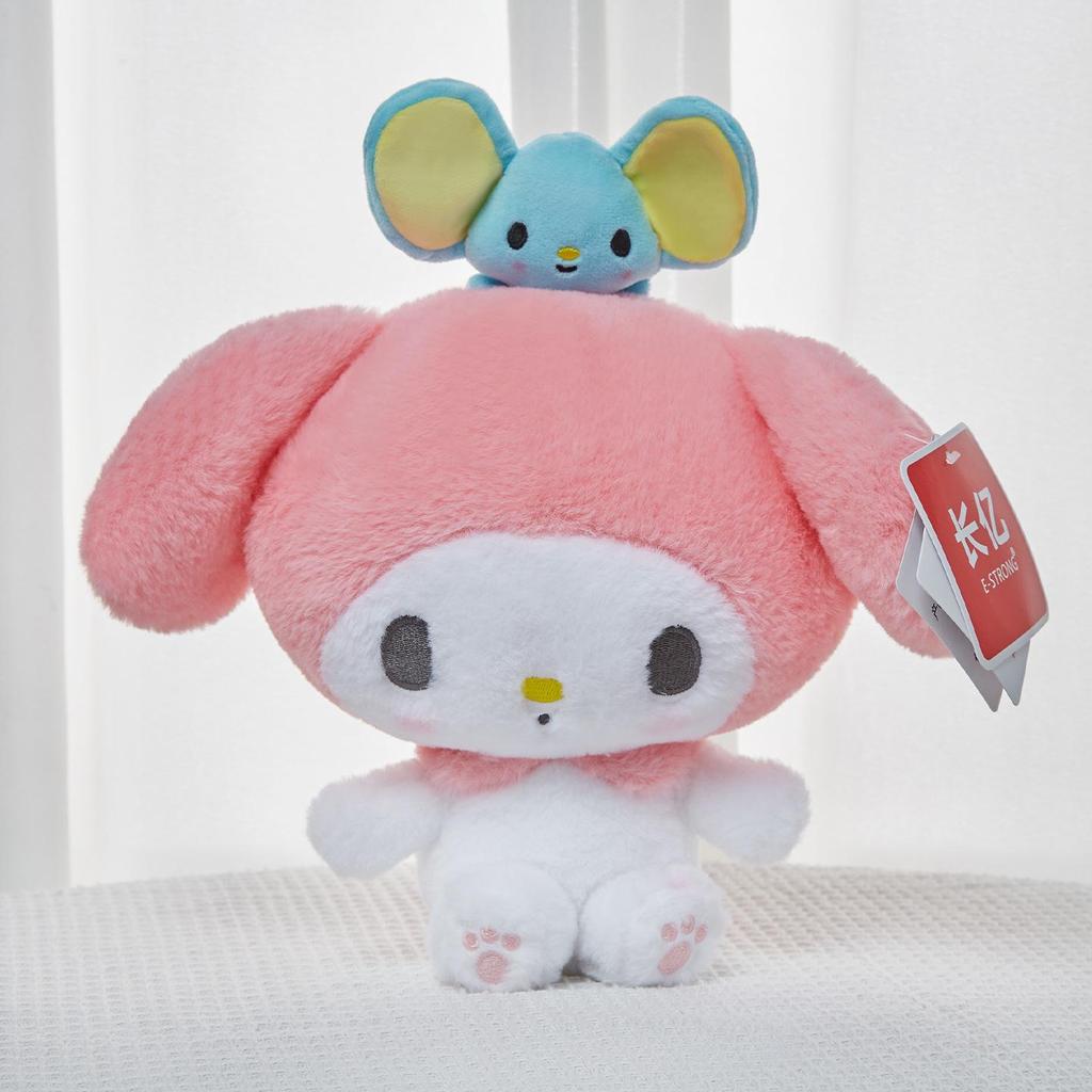 Sanrio Kuromi, My Melody, Cinnamoroll, Pochacco, & Pompompurin Plush Dolls