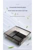 Transparent Armrest Storage Box for Tesla Model Y/3 Six-Seater Central Console