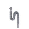 Stainless Steel Wall-Mounted Kitchen Faucet with Double Sink Drain Assembly