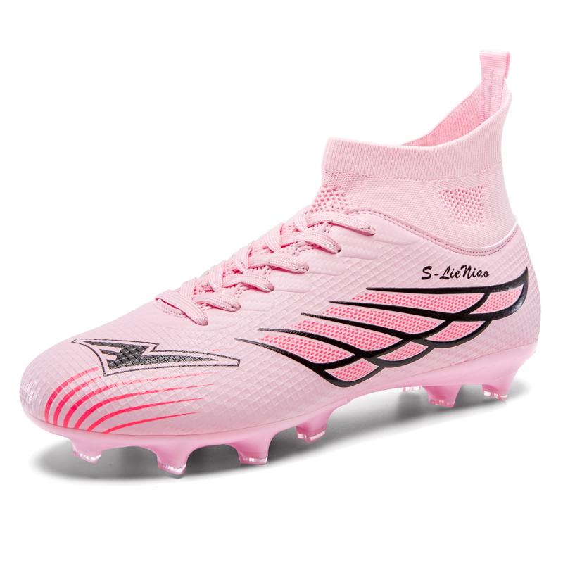 Men's Soccer Shoes Outdoor Long Spikes Sports Football Boots Large Size Youth Sports Kids Football BootsMens Football Shoes