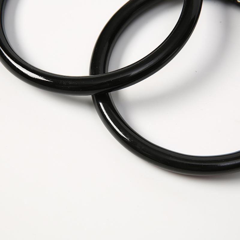 Four-Digit Black Bicycle Anti-Theft Lock - Ring Lock for Mountain and Electric Bikes