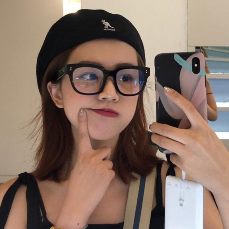 2pcs Anti Blue Light Transparent Anti-Radiation Glasses For Women Glasses Eyeglasses Computer Goggles Eyewear