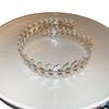 European-American Irregular Concave Bangle: Chic, Cold Style Luxury Bracelet for Women