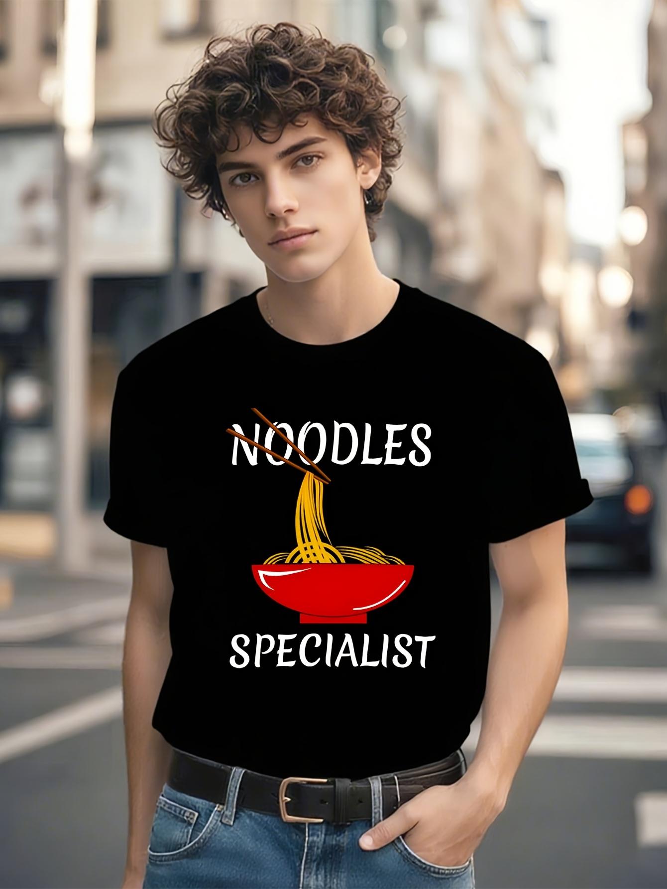 Funny Tshirt Funny Ramen Graphic Tshirt - Black Shirt wit... XXXXL