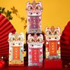 4pcs Chinese New Year Red Envelopes Cartoon Money Packet Cute Lucky Money Pockets  New Year Gifts