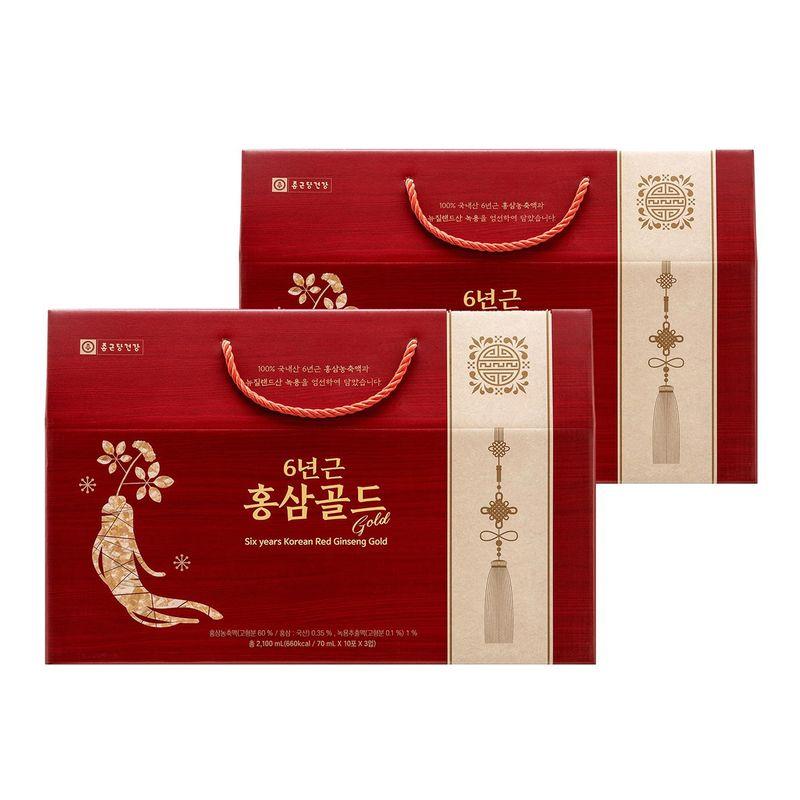 

Chongkundang Korean Ginseng Gold 70ml x 30 x 2