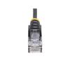 Cable Ethernet Cat6 StarTech Slim 15m Negro 28AWG UTP LSZH PoE++ 100W