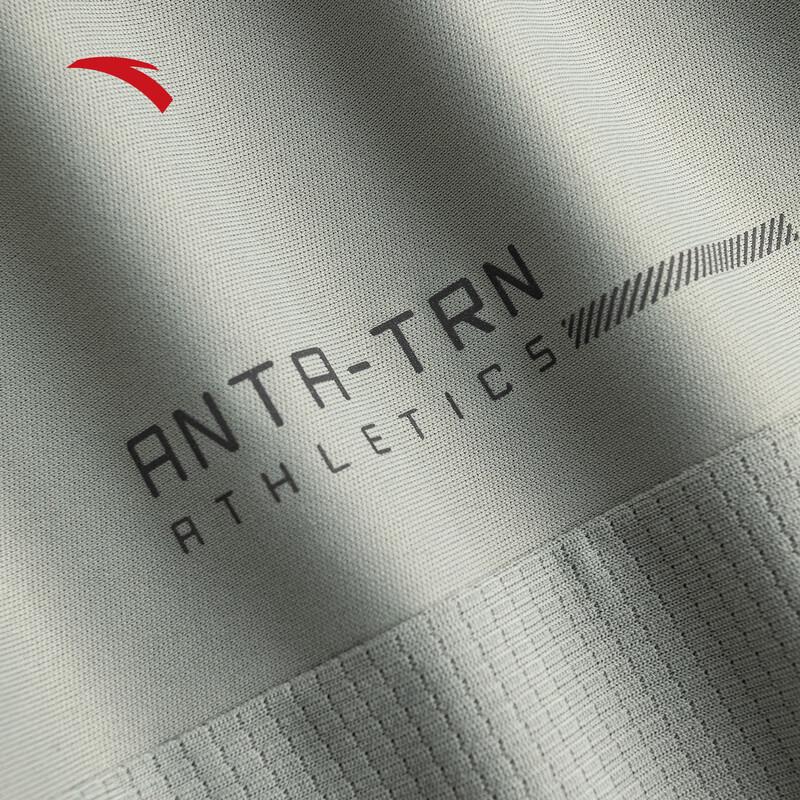 Anta Herren Quick-Dry Atmungsaktives Lauf-T-Shirt