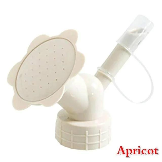 

2 In 1 Plastic Sprinkler Nozzle Garden Shower Head Tool for Flower Waterers Bottle Watering Cans Sprinkler Nozzle абрикосовый