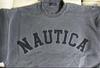 [USED] Jungkook wears NAUTICA sweatshirt, XXL, charcoal gray