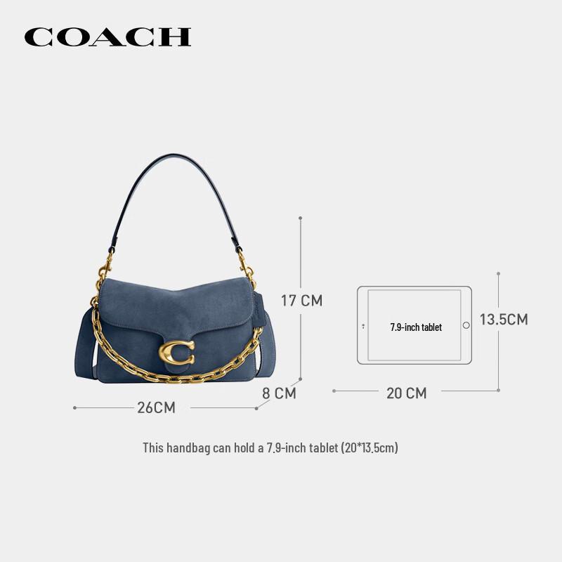 COACH Women's TABBY Medium Chain Shoulder Bag
