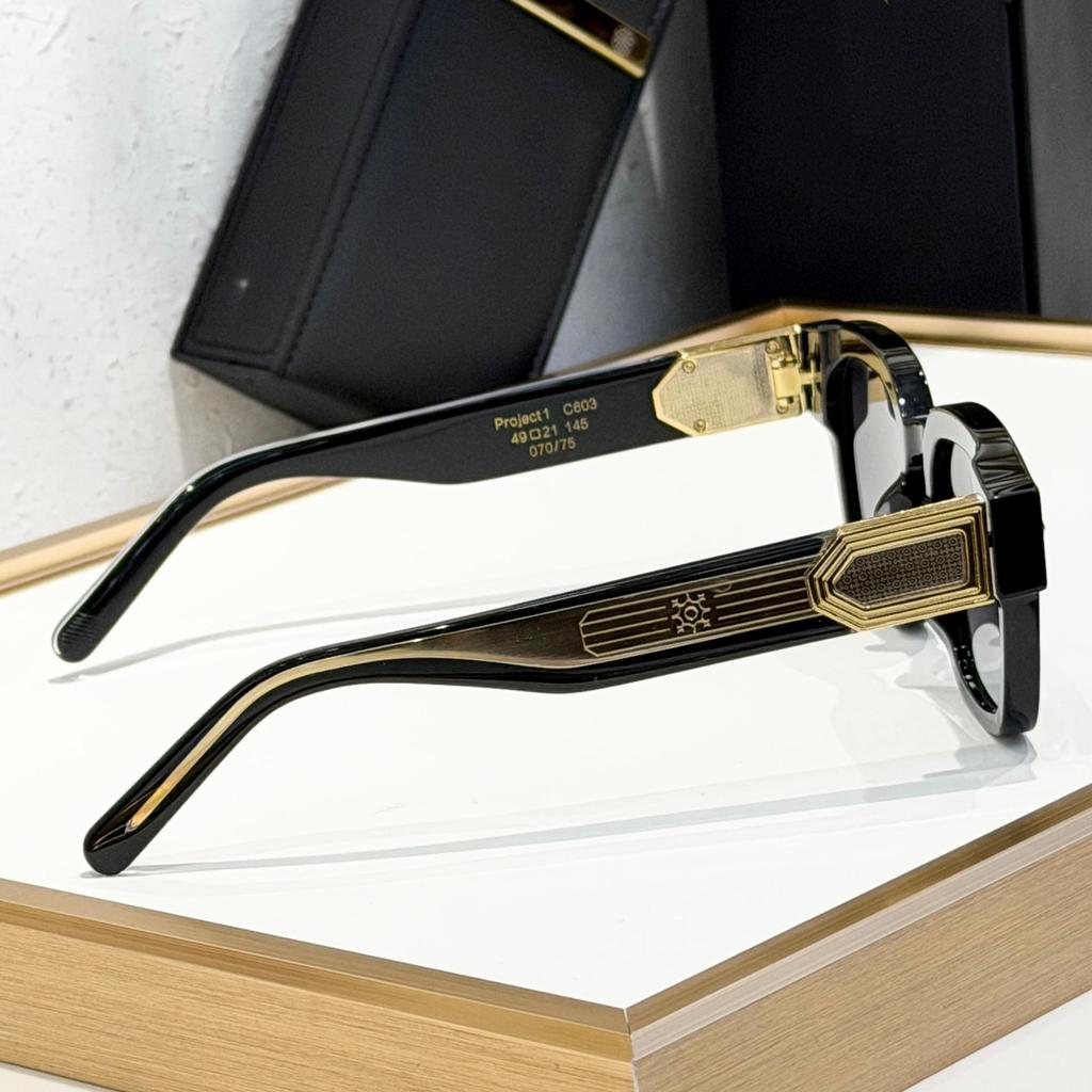 Project 01 Fashion Handmade Acetate Sunglasses - Trendy & Versatile for Men and Women