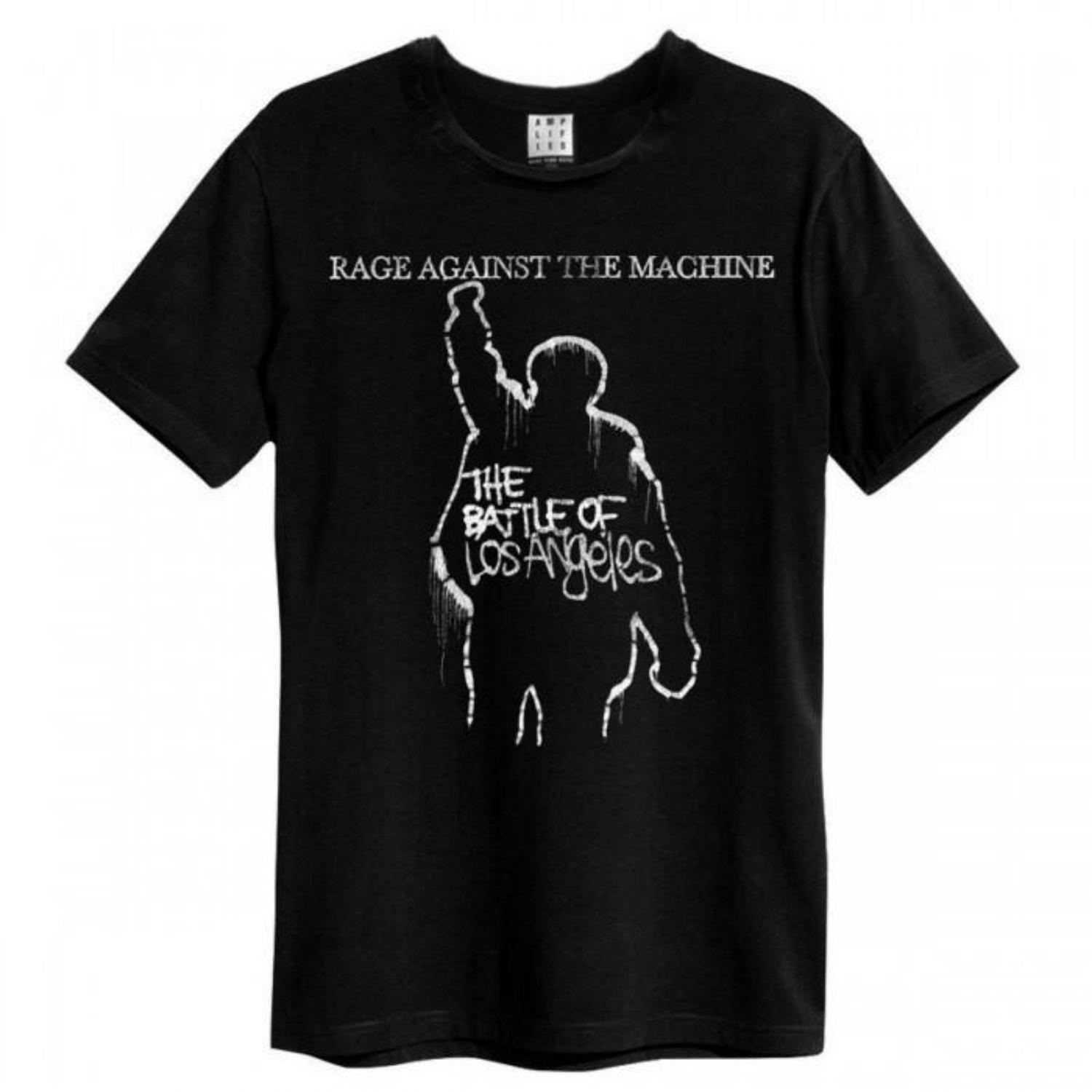 Amplified Unisex Adult Battle Of LA Rage Against the Machine T-Shirt S