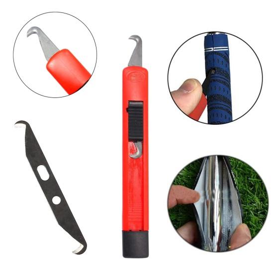 1 Set Golf Grip Replacement Tool Kit with Mini Vise Clamp Rubber Clamp