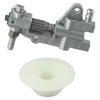 Worm Gear And Oil Pump Assembly For Chinese Chainsaw 5200 4500 5800 Series With 52cc 45cc 58cc Displacement Engines