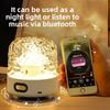 Chunyan Ins Ložnice Bluetooth Audio Světlo s vodní vlnou Pokoj Školní Atmosférické Světlo Romantický Reproduktor Noční Světlo k Posteli