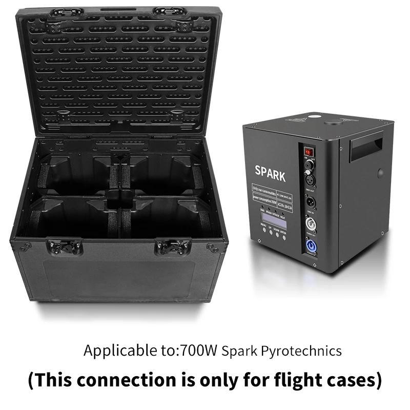 Plastic Flight Case Suitable for 19*15w / 19x25w / 12x18w Flight Case Only for LED Beam Light Box Flight Box Stage Light Case Convenient