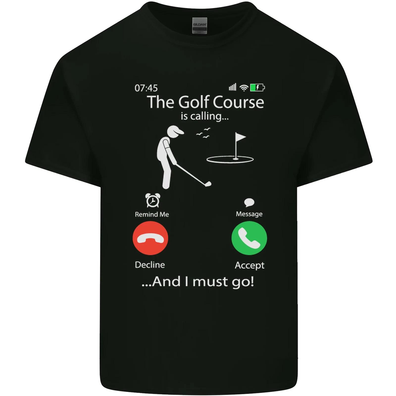 Golf Is Calling Golfer Golfing Funny Kids T-Shirt Childrens M
