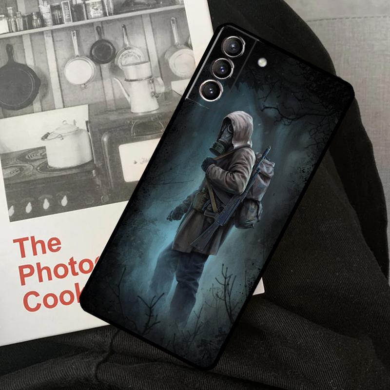 Husă de telefon Stalker Clear Sky Pentru Samsung Galaxy S24 S22 S23 Ultra S20 S21 S24 FE S9 S10 Note 10 Plus 20 Ultra