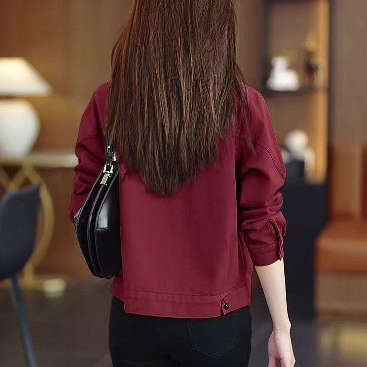 Kleine Stilvolle Damen Frühlings- & Herbst-Freizeitjacke - 2025 Neuer Modetrend