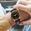 Men's Casual Business Geneva Quartz Leather Strap Watch