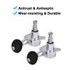 2L2R Ukulele String Tuning Pegs Locking Tuners Zinc Alloy Machine Heads Silver Balck