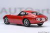 AUTOart Toyota 2000GT 1967 Completed Model 79547 (Red)